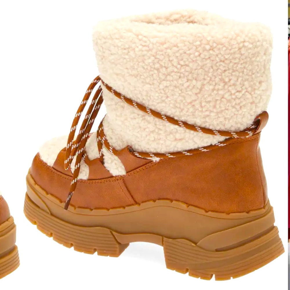 Jeffrey Campbell Subzero Shearling Boot Wmns Size… - image 2